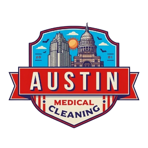 Austin Medical Cleaning sister company logo